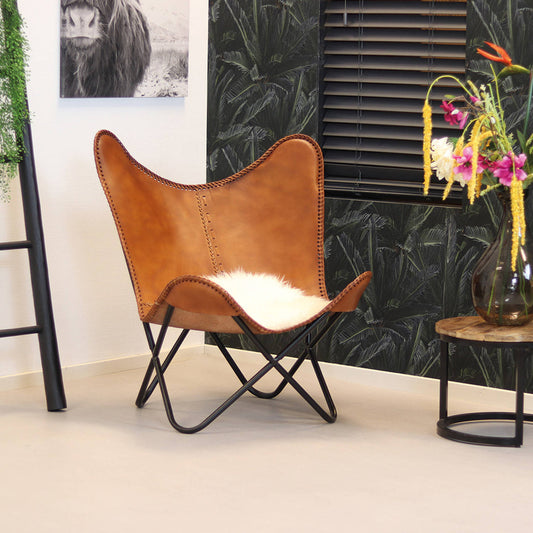 The Enduring Elegance of the Leather Butterfly Chair