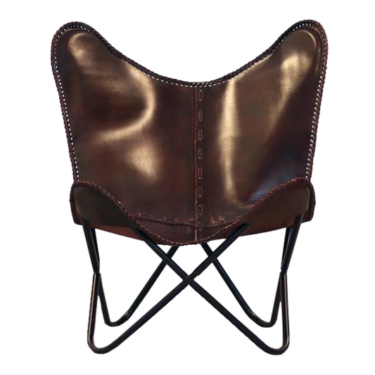 Fascination Living Room Dark Brown Butterfly Chair